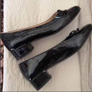 Patent Leather Ballet Heels